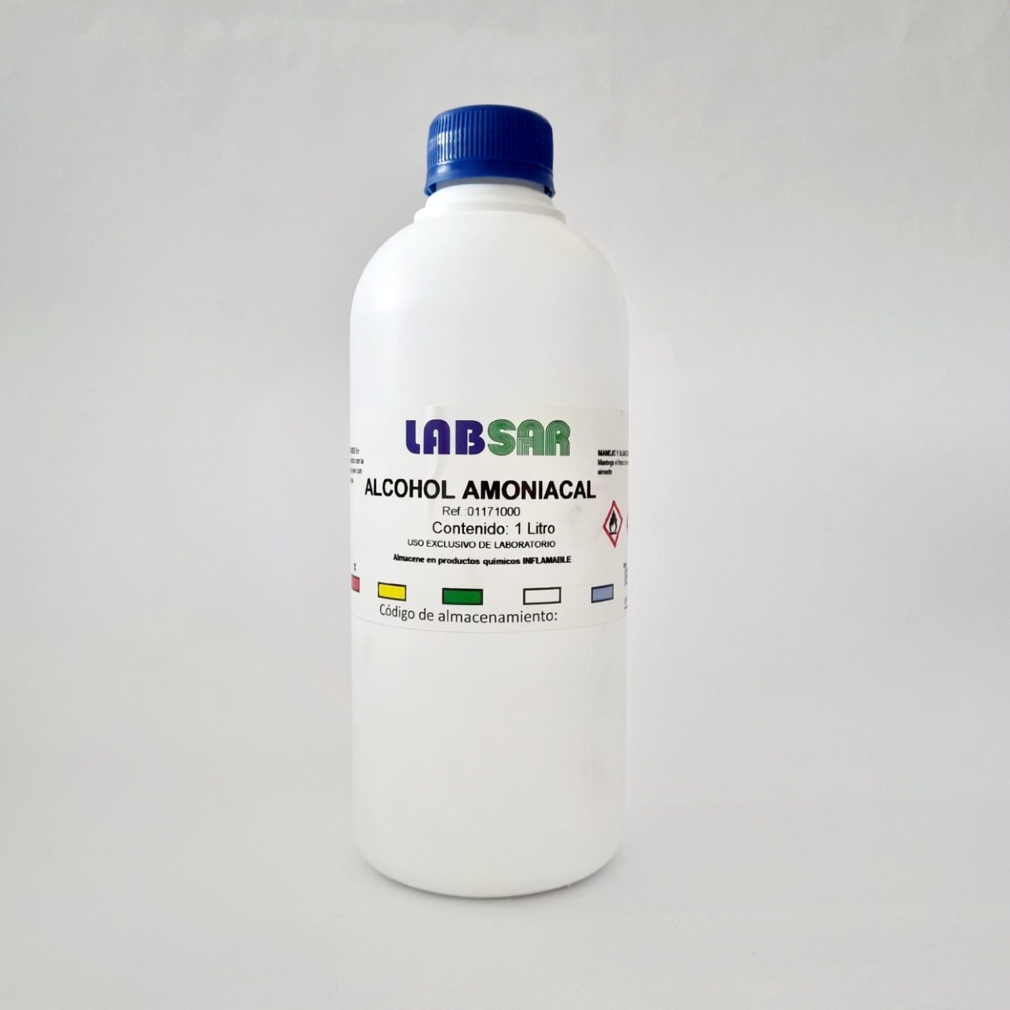 Alcohol Amoniacal (solucion De Etanol Y Amoniaco), Frasco X Litro 