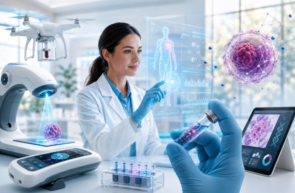 Diagnóstico del cáncer con inteligencia artificial en patología